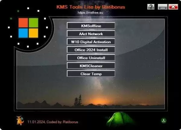 Ratiborus KMS Tools(激活工具集成包) v2026.02.11 绿色版