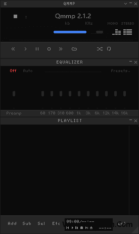 Qmmp(基于Qt的开源音乐播放器) v2.1.2 中文免费版